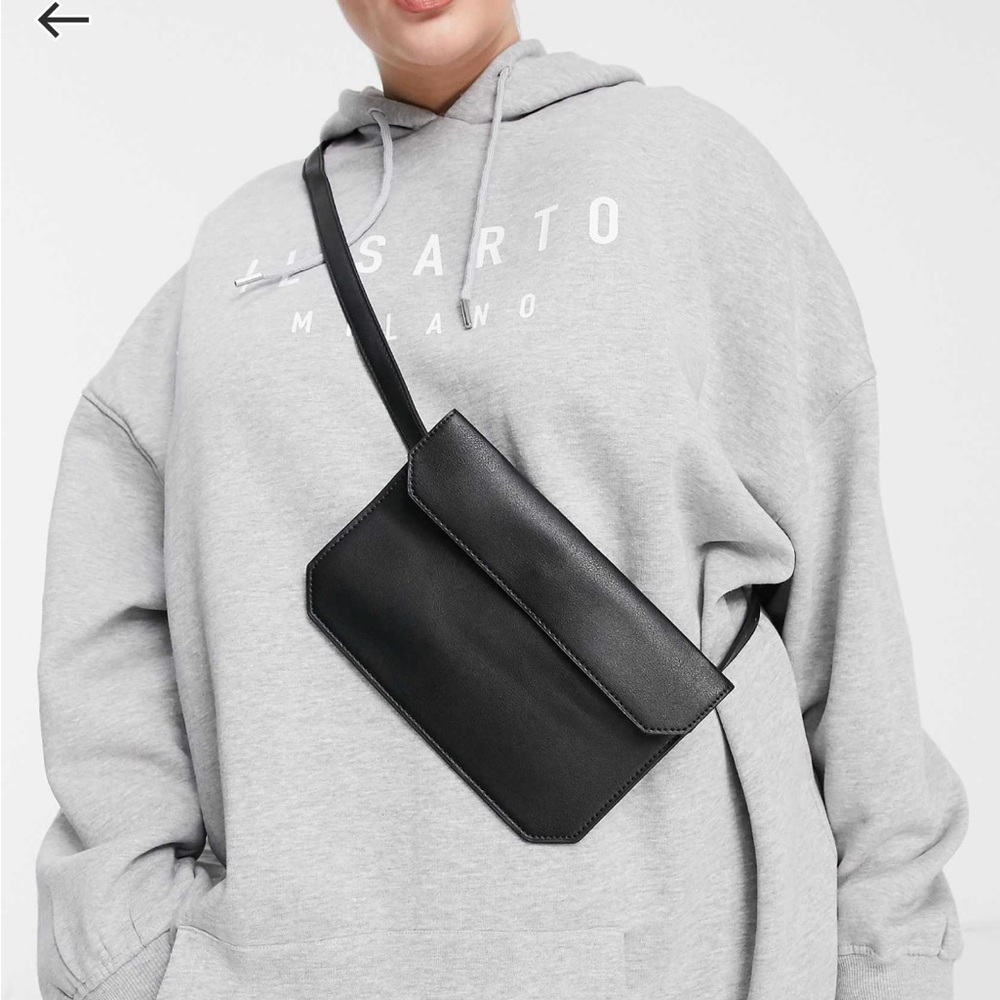 ASOS Curve Black Belt Bag